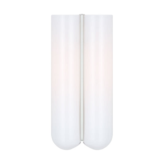 Cheverny One Light Wall Sconce in Matte White