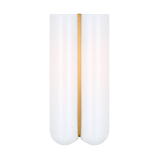 Cheverny One Light Wall Sconce in Burnished Brass