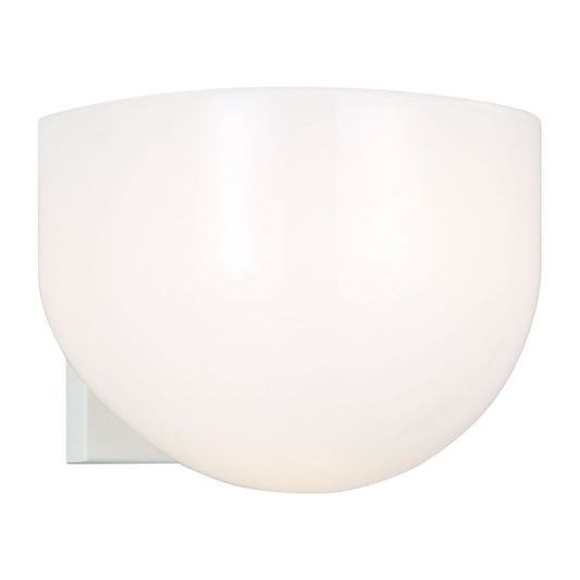 Cheverny One Light Vanity in Matte White