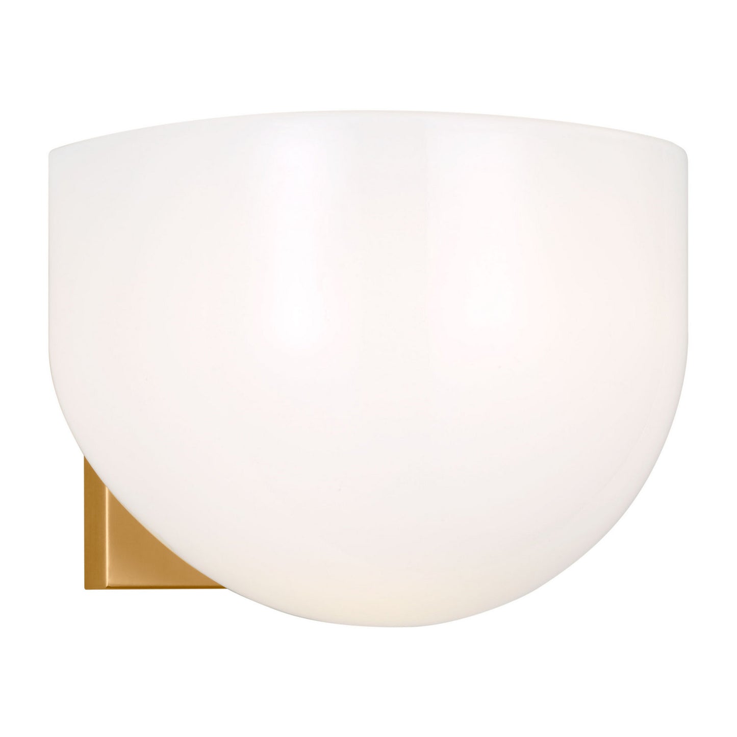 Cheverny One Light Vanity in Burnished Brass