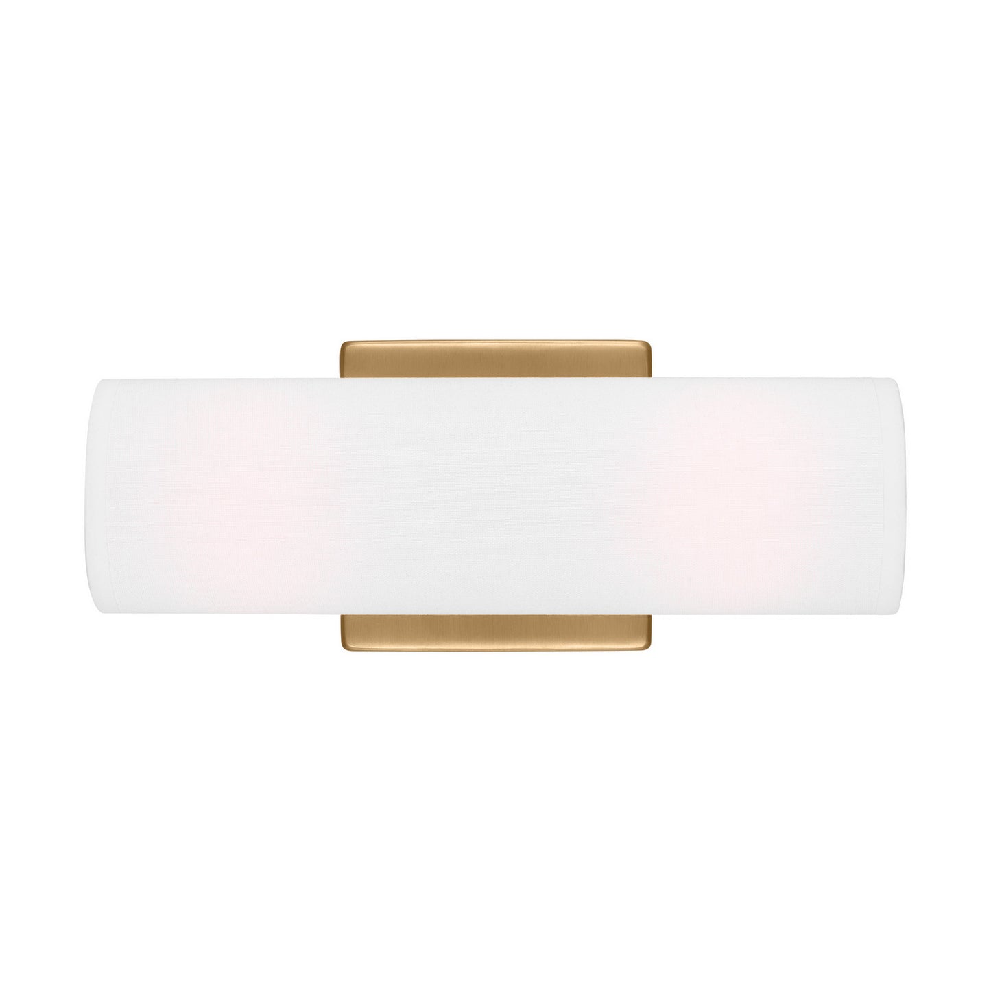 Capalino Two Light Wall Sconce in Satin Brass