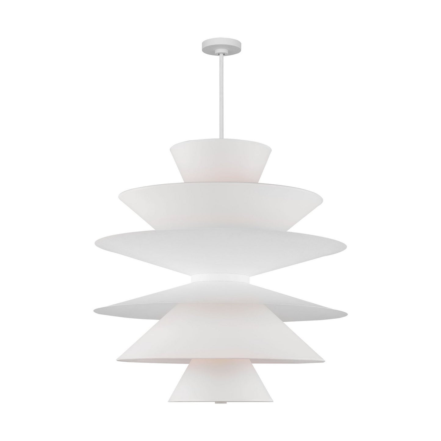 Chambord 16 Light Pendant in Cast Plaster
