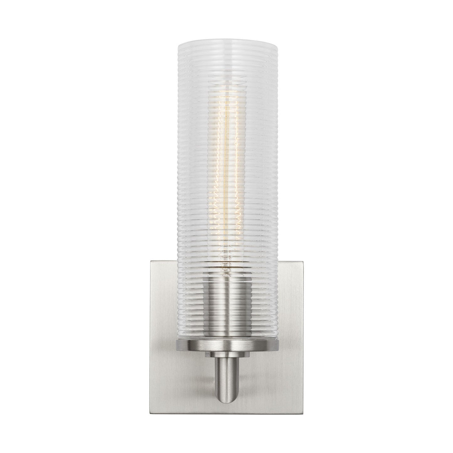 Sarita One Light Wall Sconce in Brushed Nickel