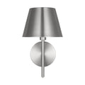Ender One Light Wall Sconce in Brushed Nickel