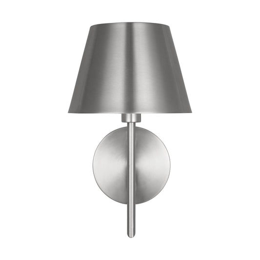 Ender One Light Wall Sconce in Brushed Nickel