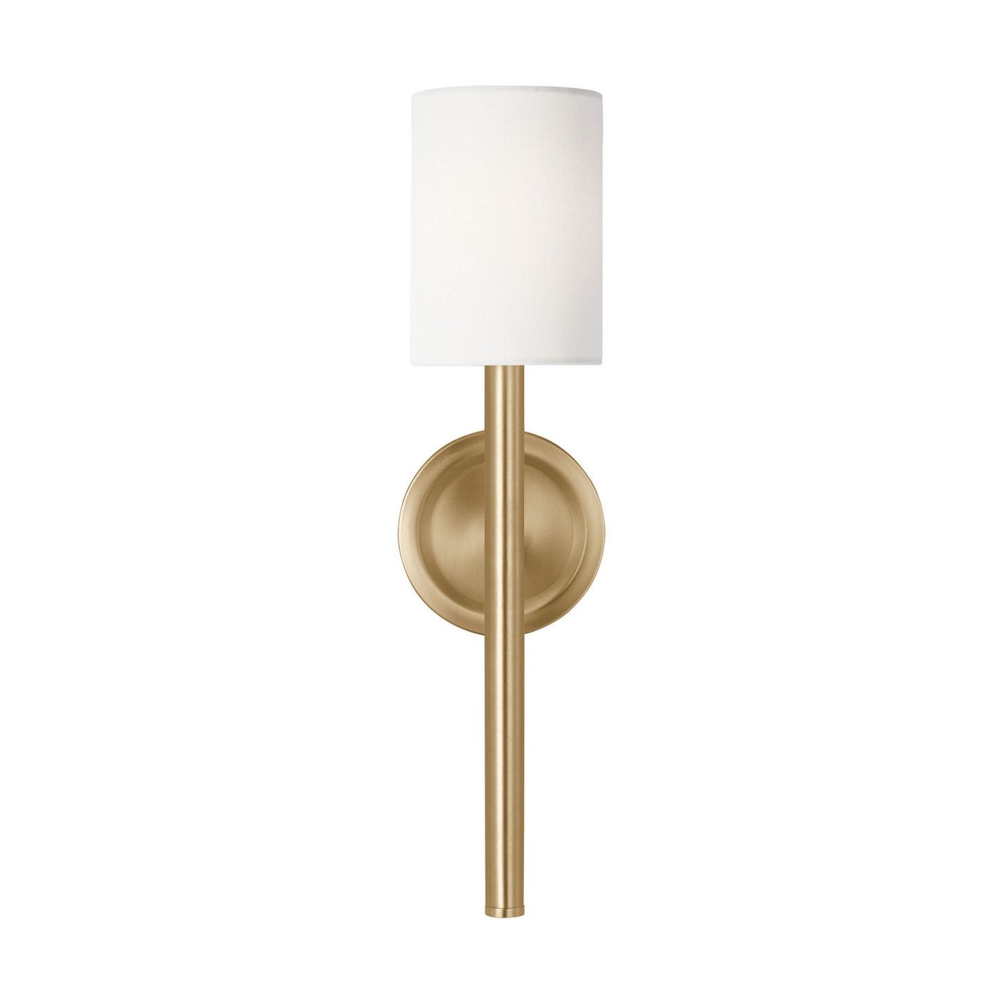 Egmont One Light Wall Sconce in Satin Brass