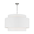 Sawyer Four Light Pendant in Polished Nickel