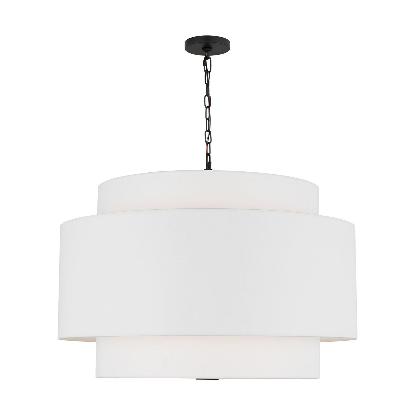 Sawyer Four Light Pendant in Midnight Black
