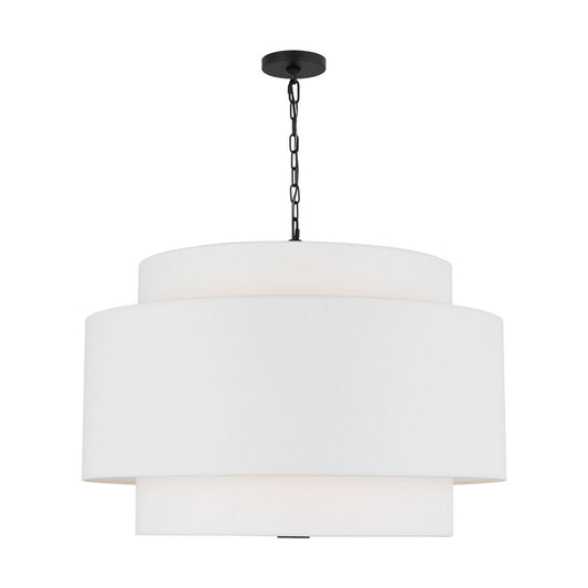 Sawyer Four Light Pendant in Midnight Black