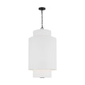 Sawyer One Light Pendant in Midnight Black