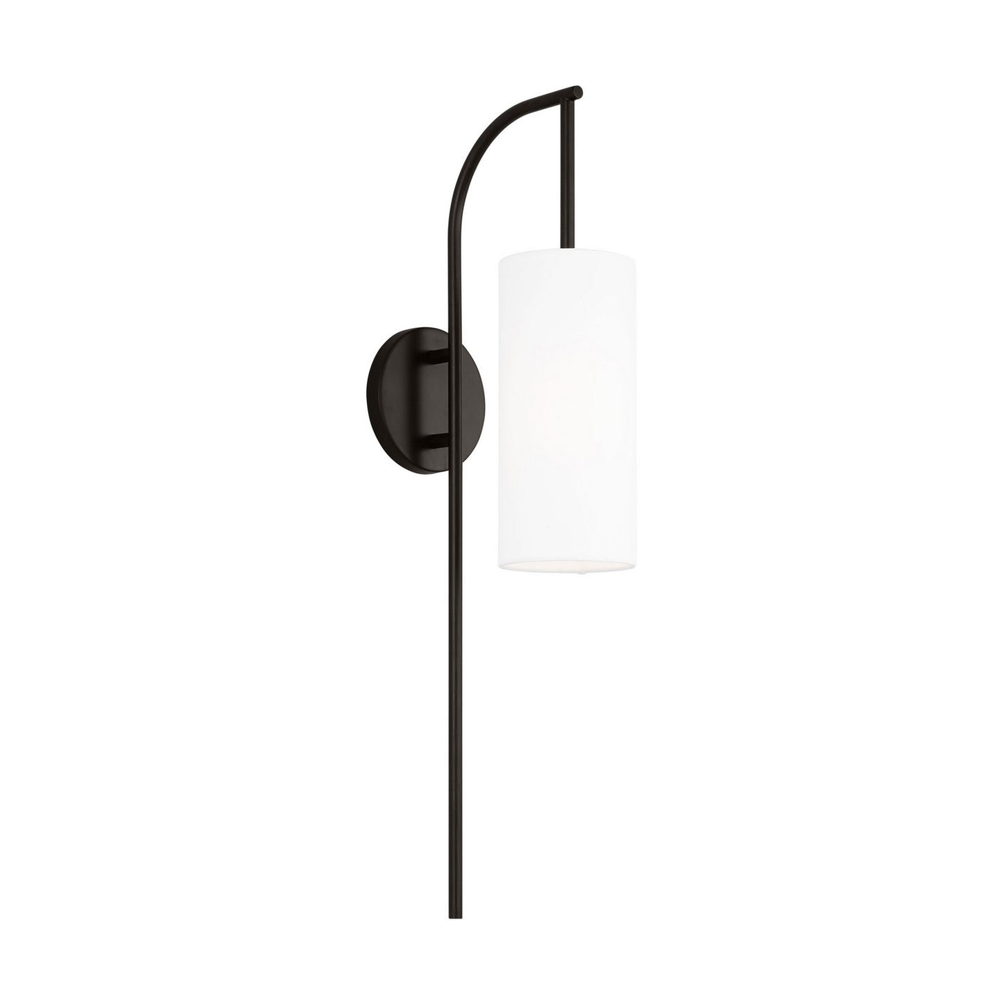 Lowell One Light Wall Sconce in Aged Iron