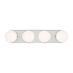 Syrie LED Vanity in Polished Nickel