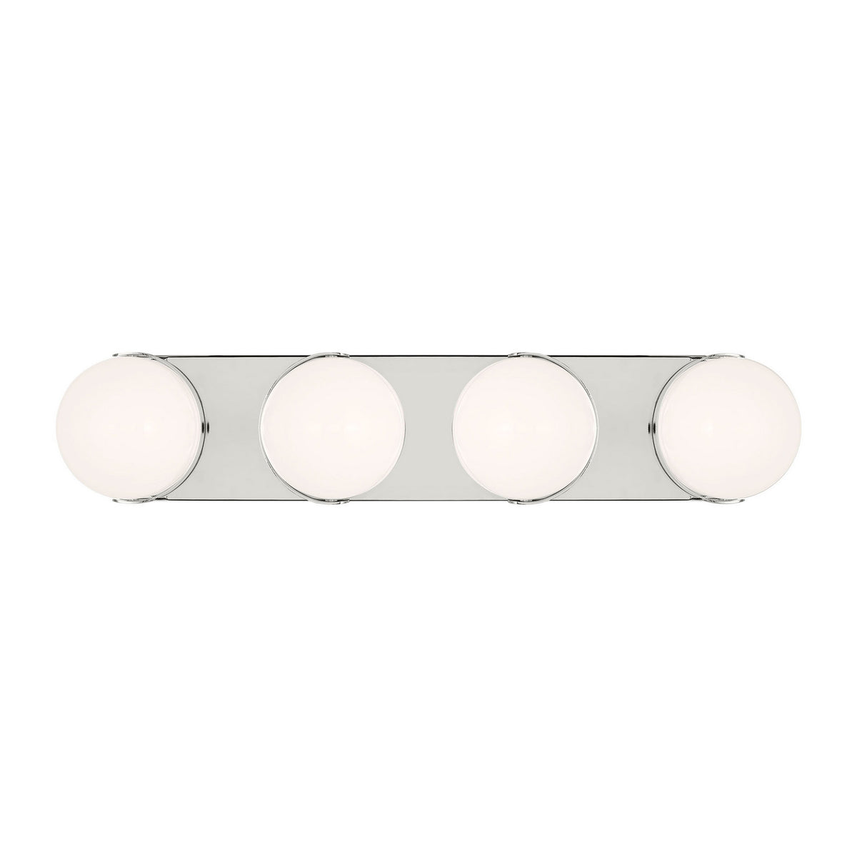 Syrie LED Vanity in Polished Nickel