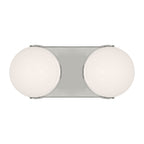 Syrie LED Vanity in Polished Nickel