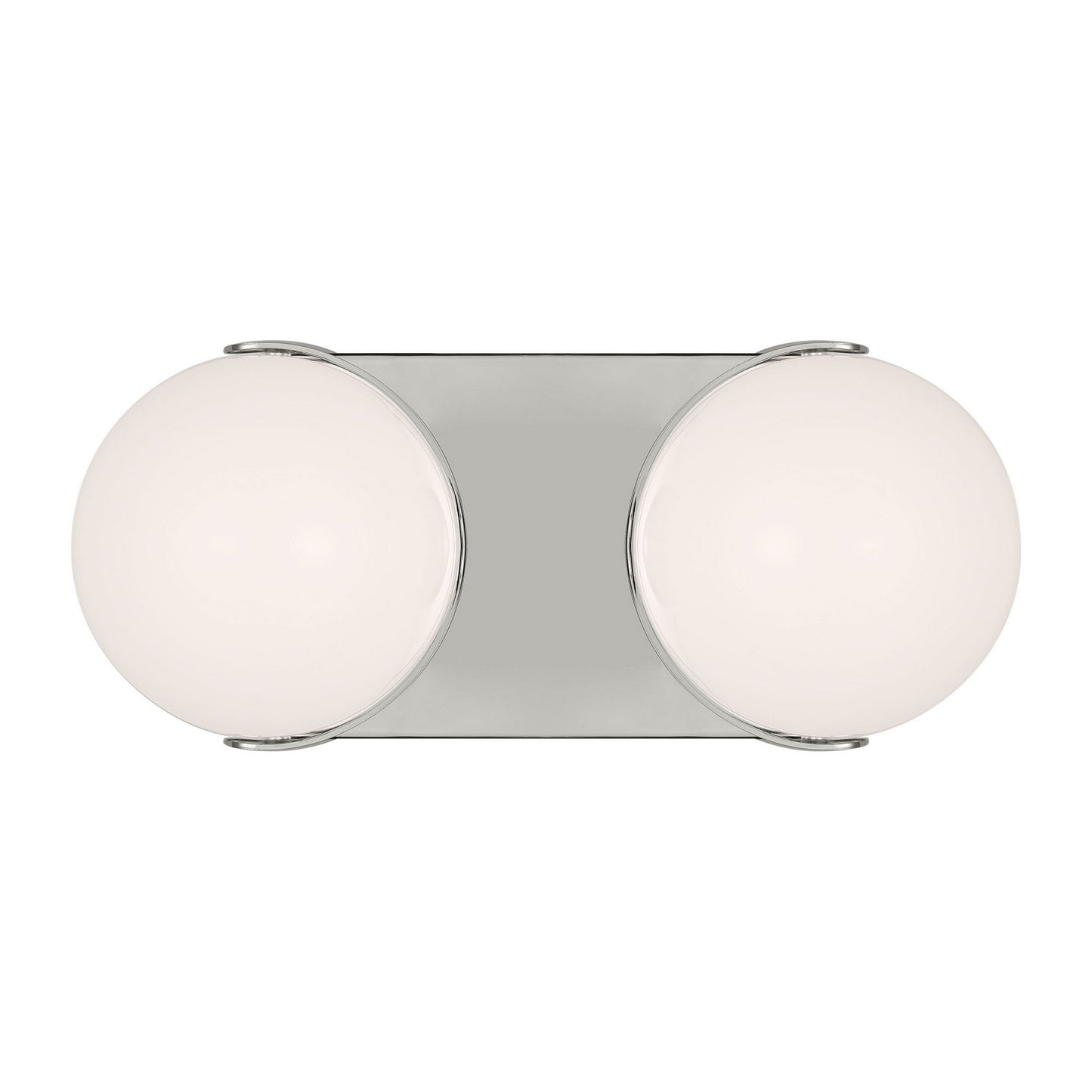 Syrie LED Vanity in Polished Nickel