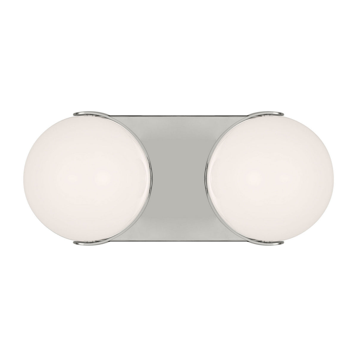 Syrie LED Vanity in Polished Nickel