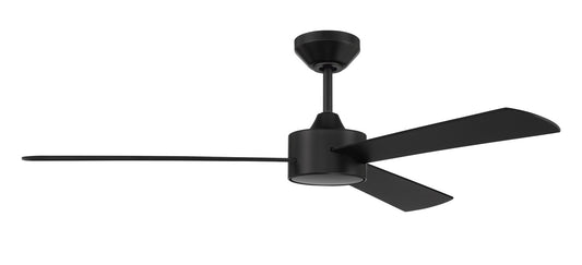 Provision 52" In/Outdoor Fan no Wifi 52" Ceiling Fan in Flat Black