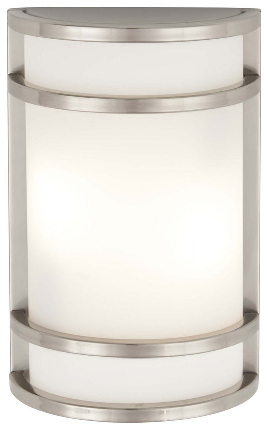 Bay View Two Light Pocket Lantern in Brushed Stainless Steel