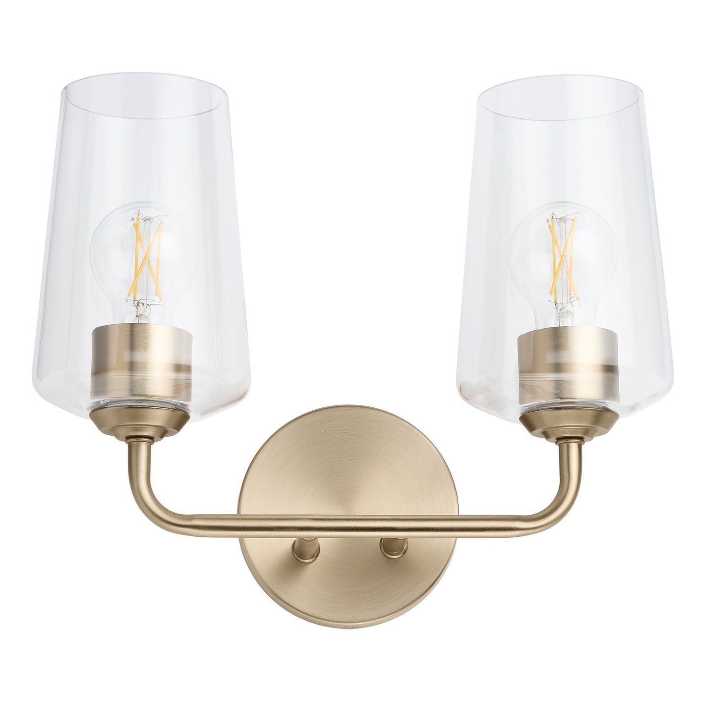 Celino Two Light Bath & Vanity in Champagne Bronze