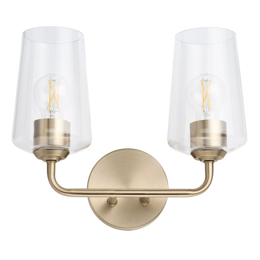 Celino Two Light Bath & Vanity in Champagne Bronze