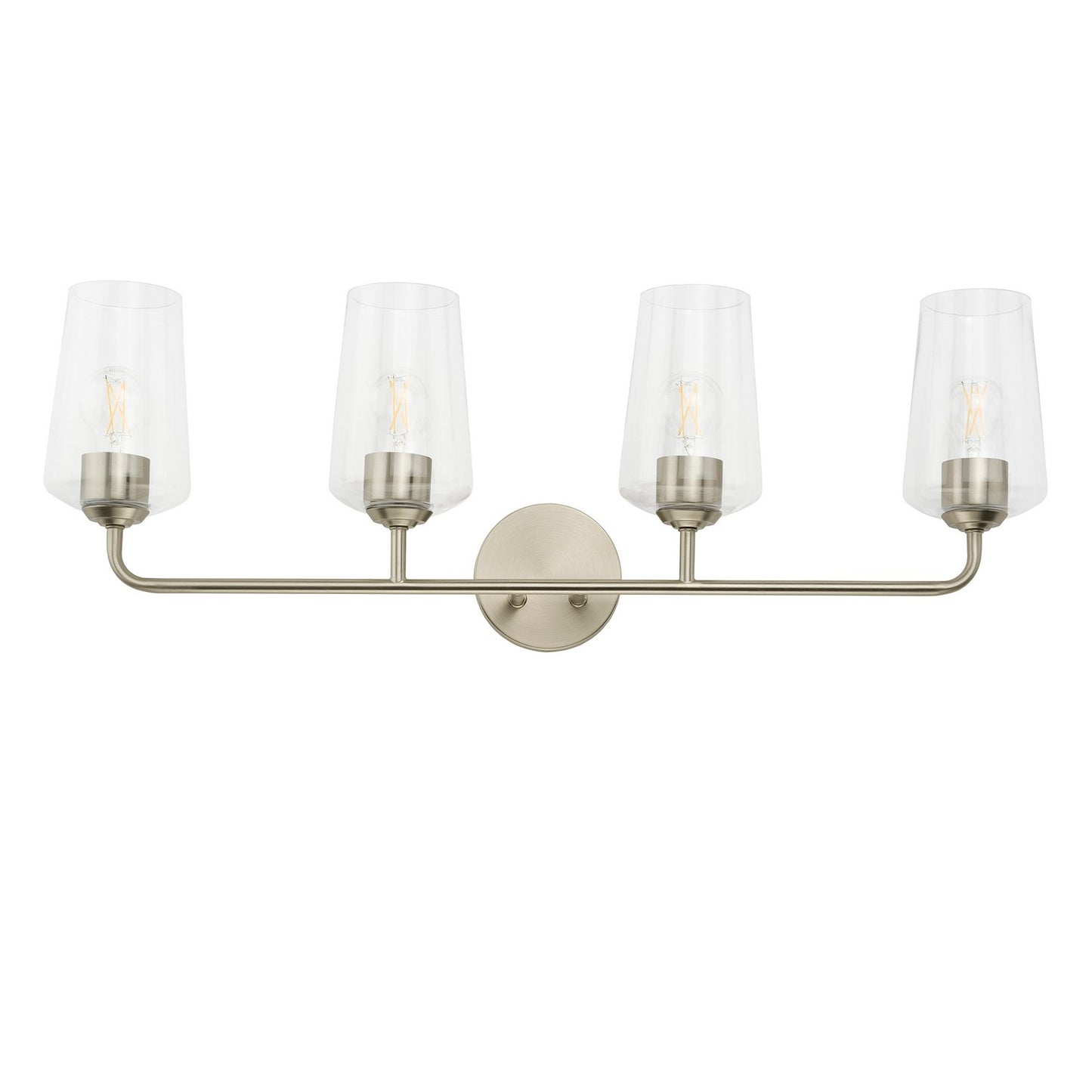 Celino Four Light Bath & Vanity in Brushed Nickel