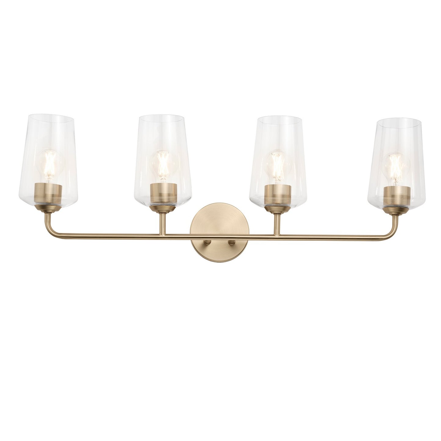 Celino Four Light Bath & Vanity in Champagne Bronze