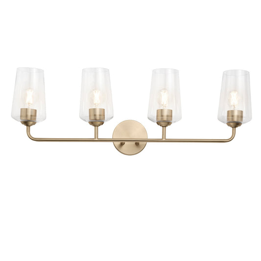 Celino Four Light Bath & Vanity in Champagne Bronze