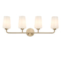 Progress Lighting - P300545-177 - Four Light Bath & Vanity - Celino - Champagne Bronze