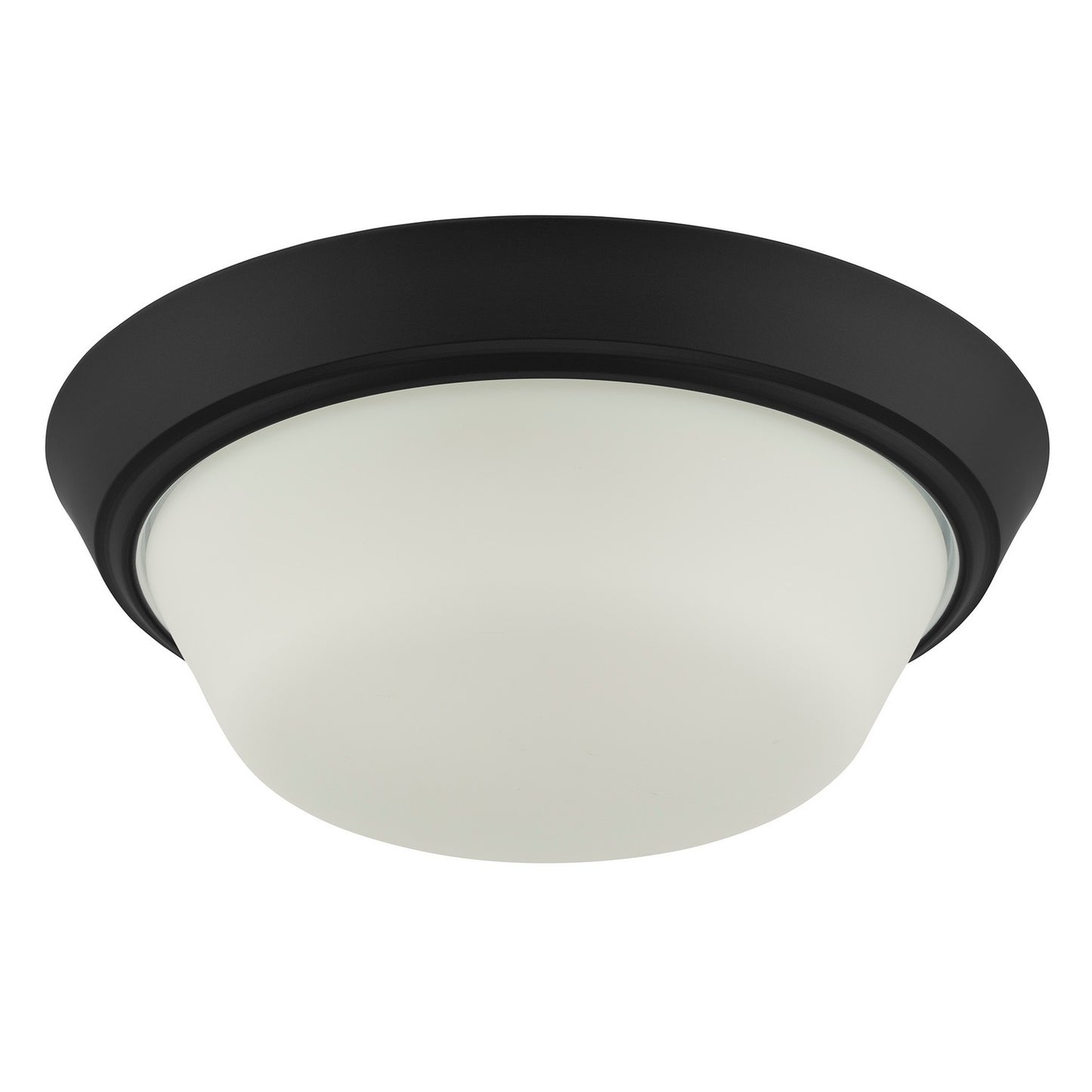 Edessa LED Flush Mount in Black