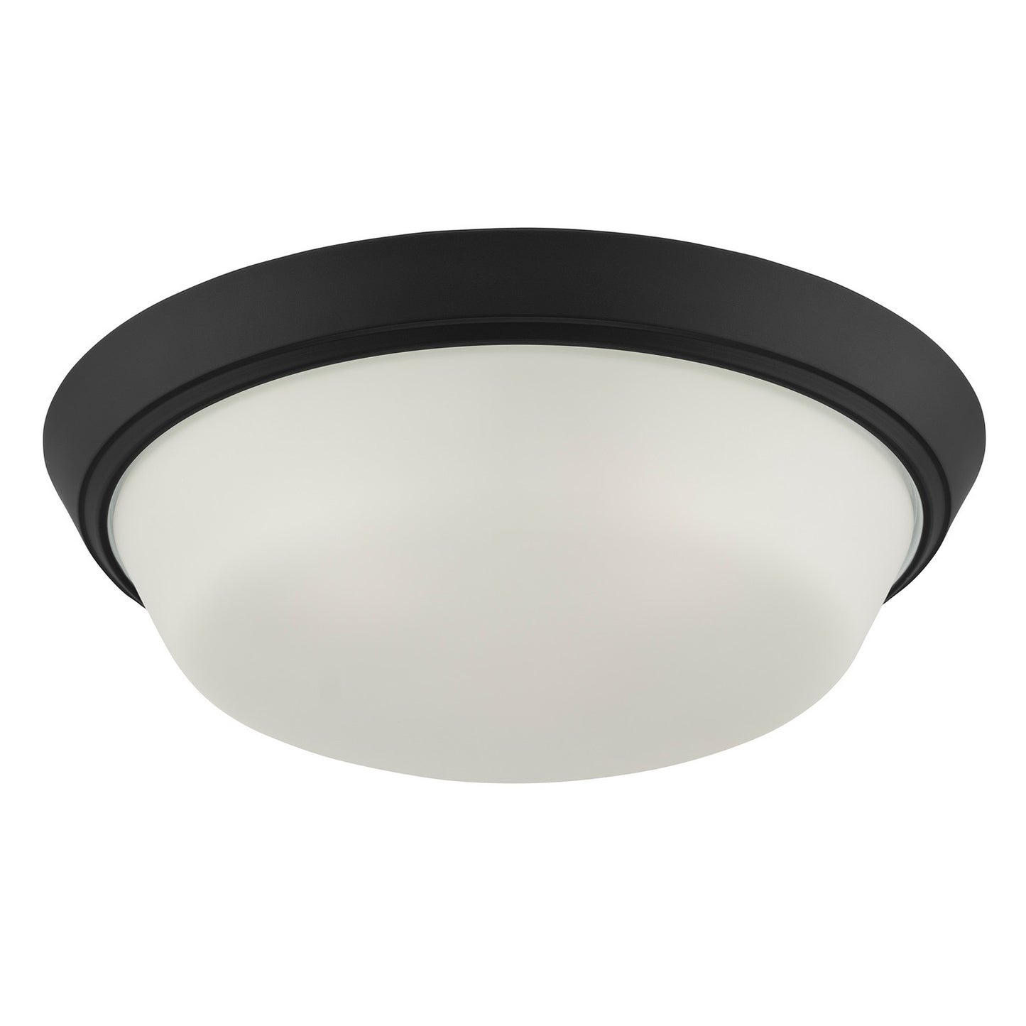 Edessa LED Flush Mount in Black