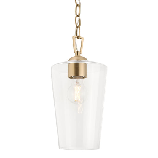 Celino One Light Pendant in Champagne Bronze