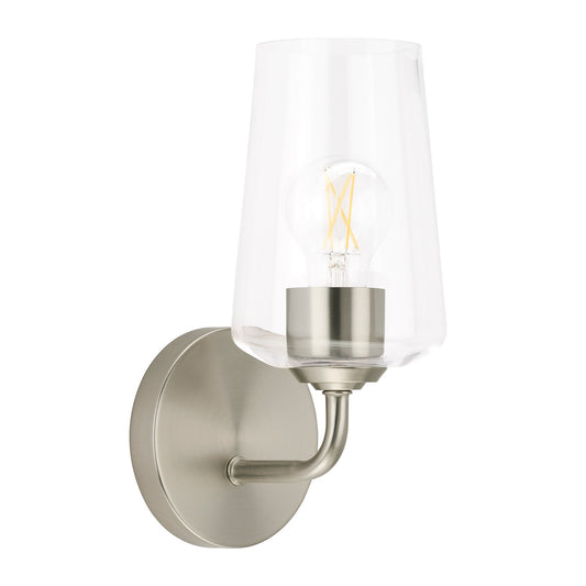 Celino One Light Wall Sconce in Brushed Nickel
