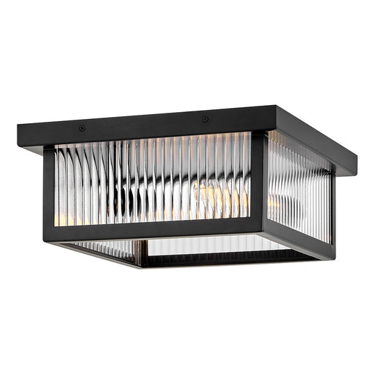 Torrent LED Flush Mount in Black