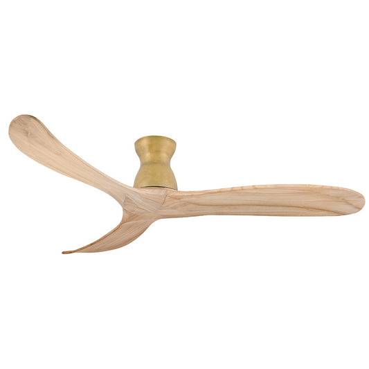 Swell Flush 60"Ceiling Fan in Heritage Brass