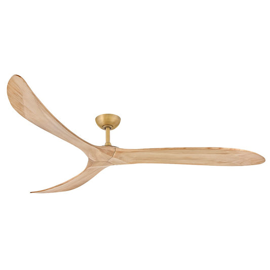 Swell 80"Ceiling Fan in Heritage Brass