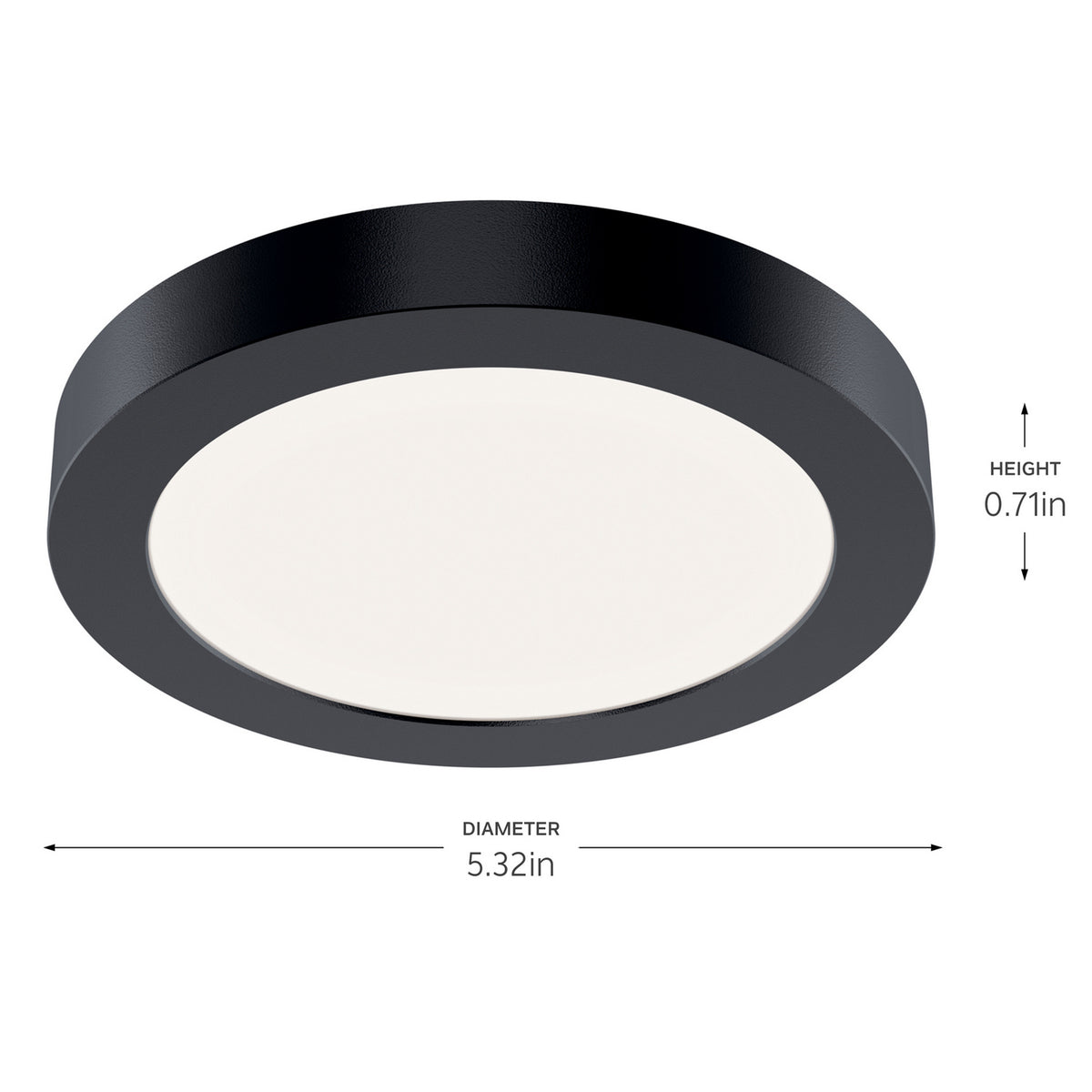 Ara LED Downlight in Black