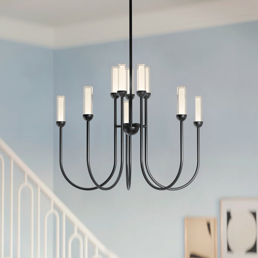 Moraine LED Chandelier in Black