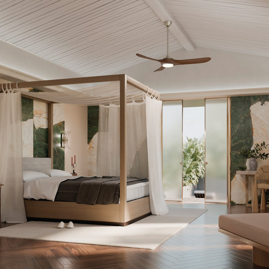 Mylo 60"Ceiling Fan in Painted Brushed Nickel