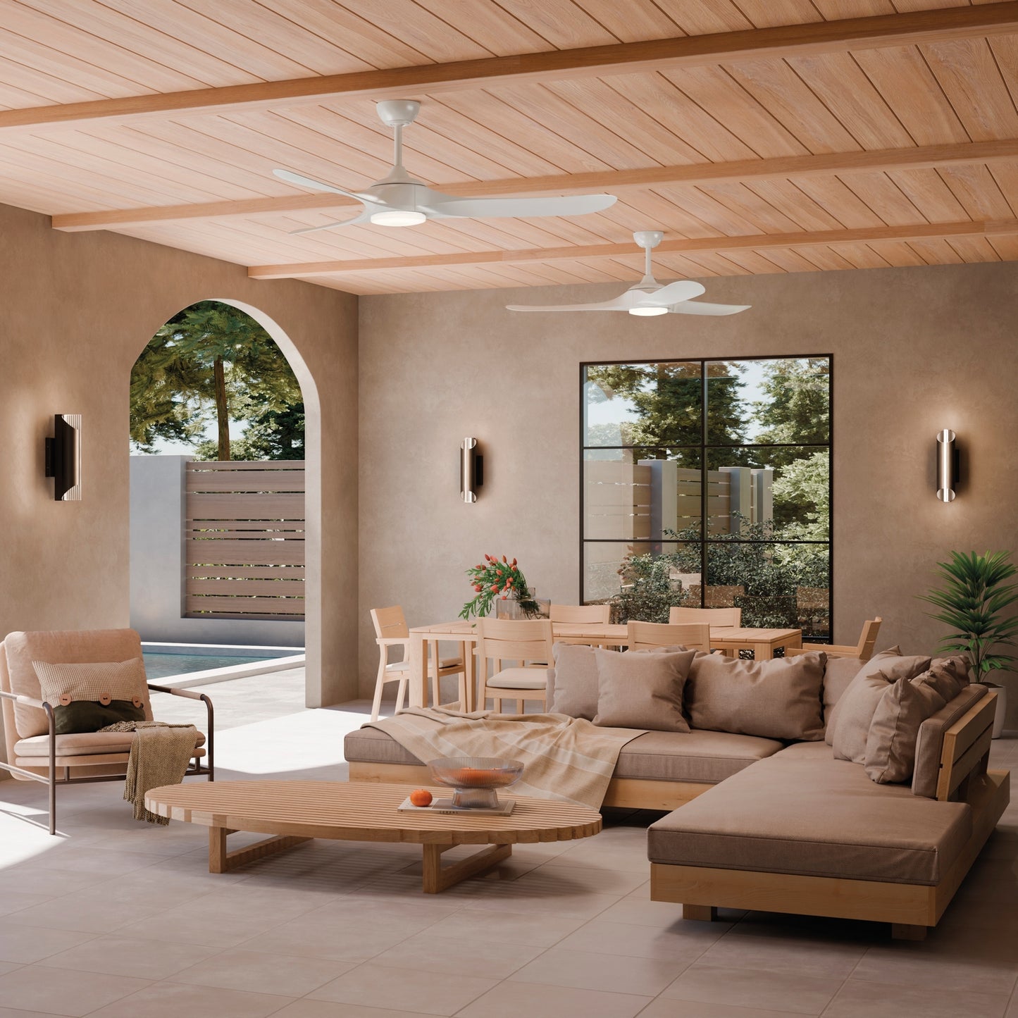 Mylo 60"Ceiling Fan in White