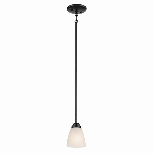 Jolie One Light Mini Pendant in Black