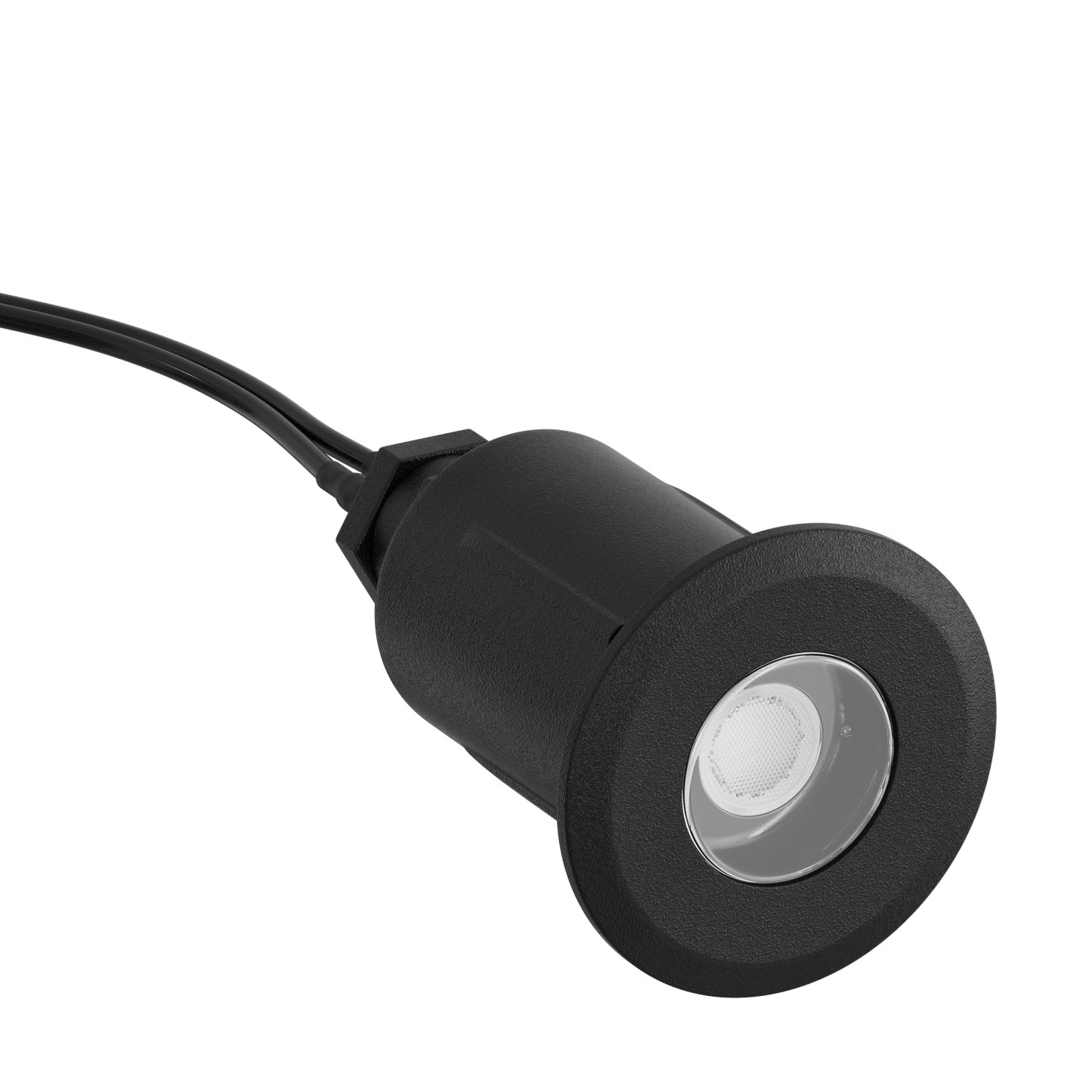 LED Recessed Basic Trim in Black Brass