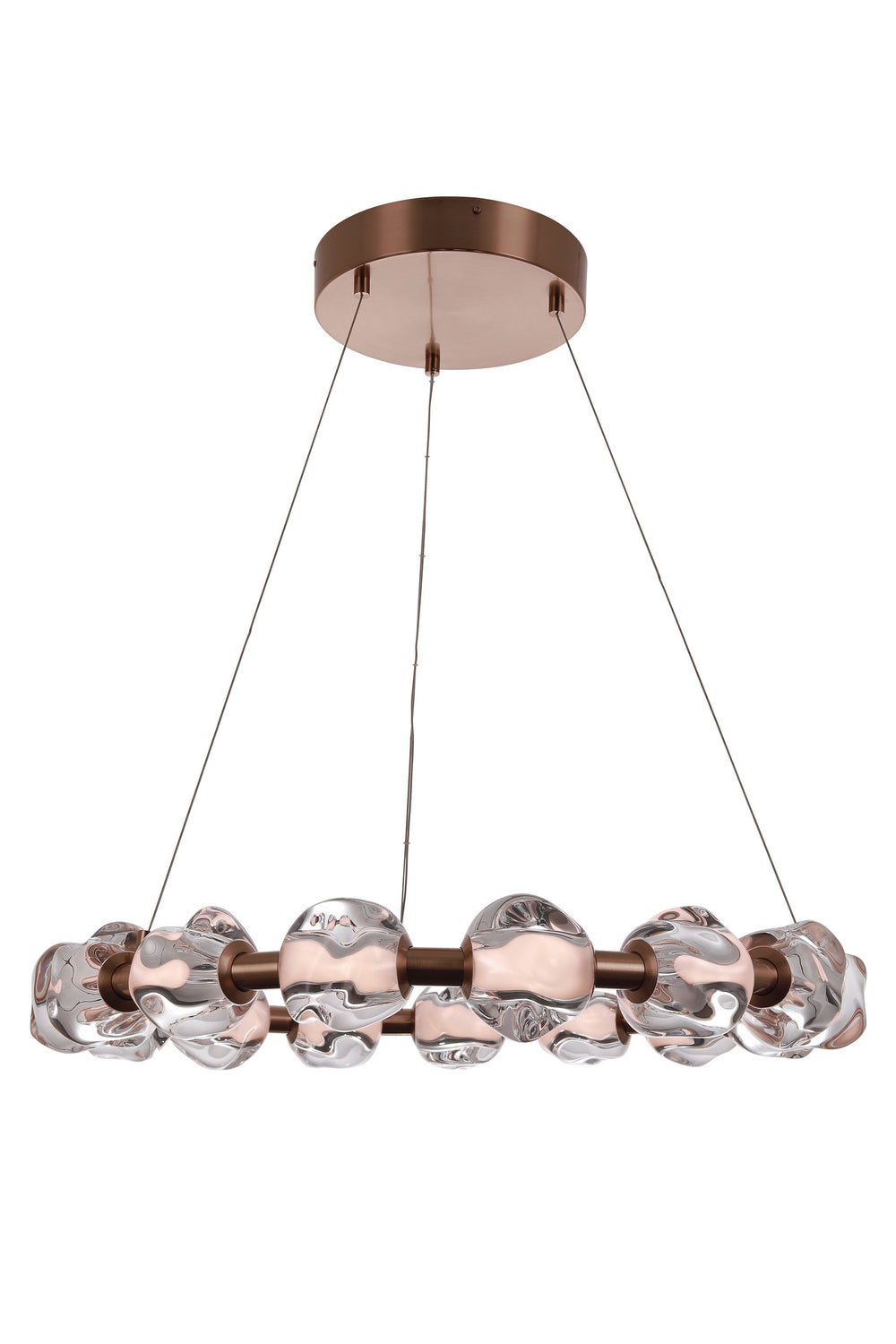 Craftmade - 59415-SB-LED - LED Chandelier - Jackie - Satin Brass