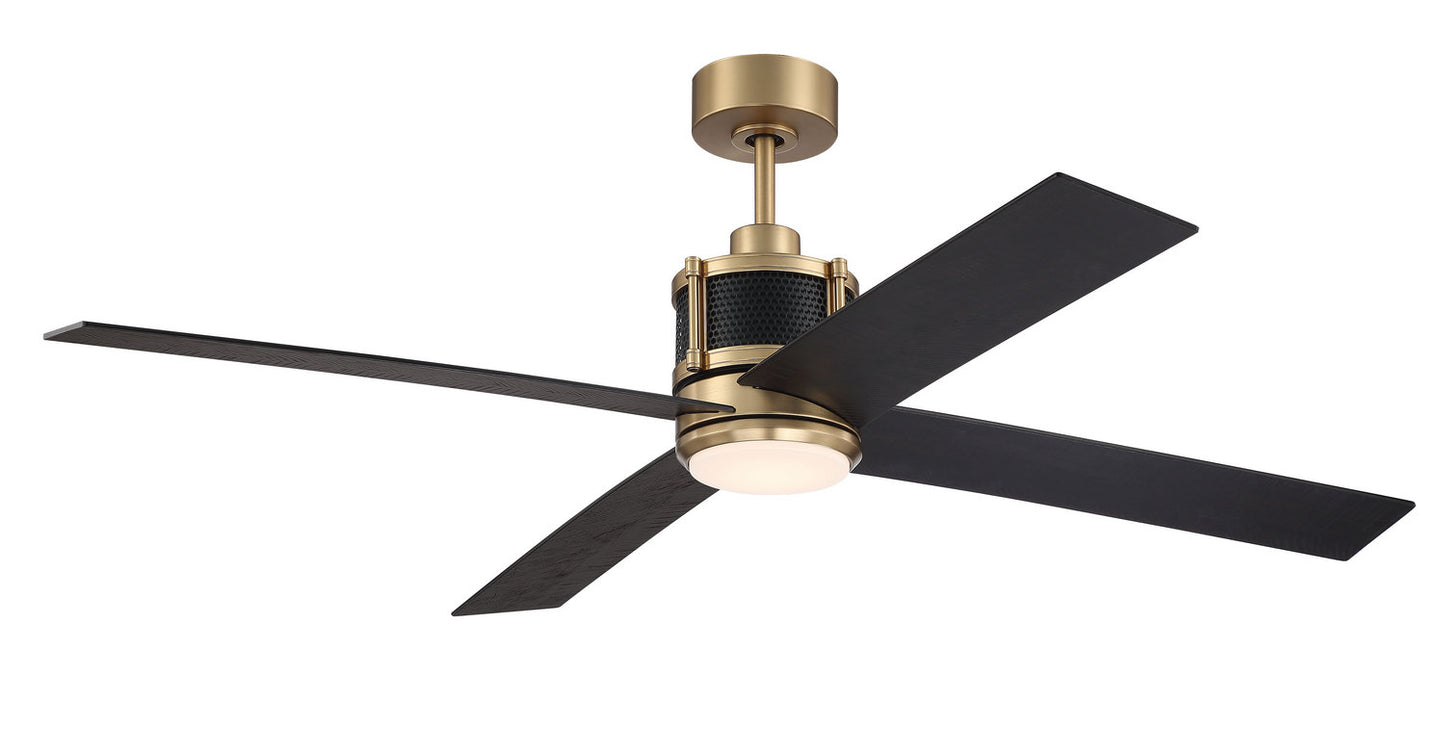 Craftmade - GRG56SBFB4 - 56" Ceiling Fan - Gregory - Satin Brass