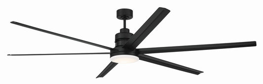 Mondo 80 Indoor/Outdoor 80" Ceiling Fan in Flat Black