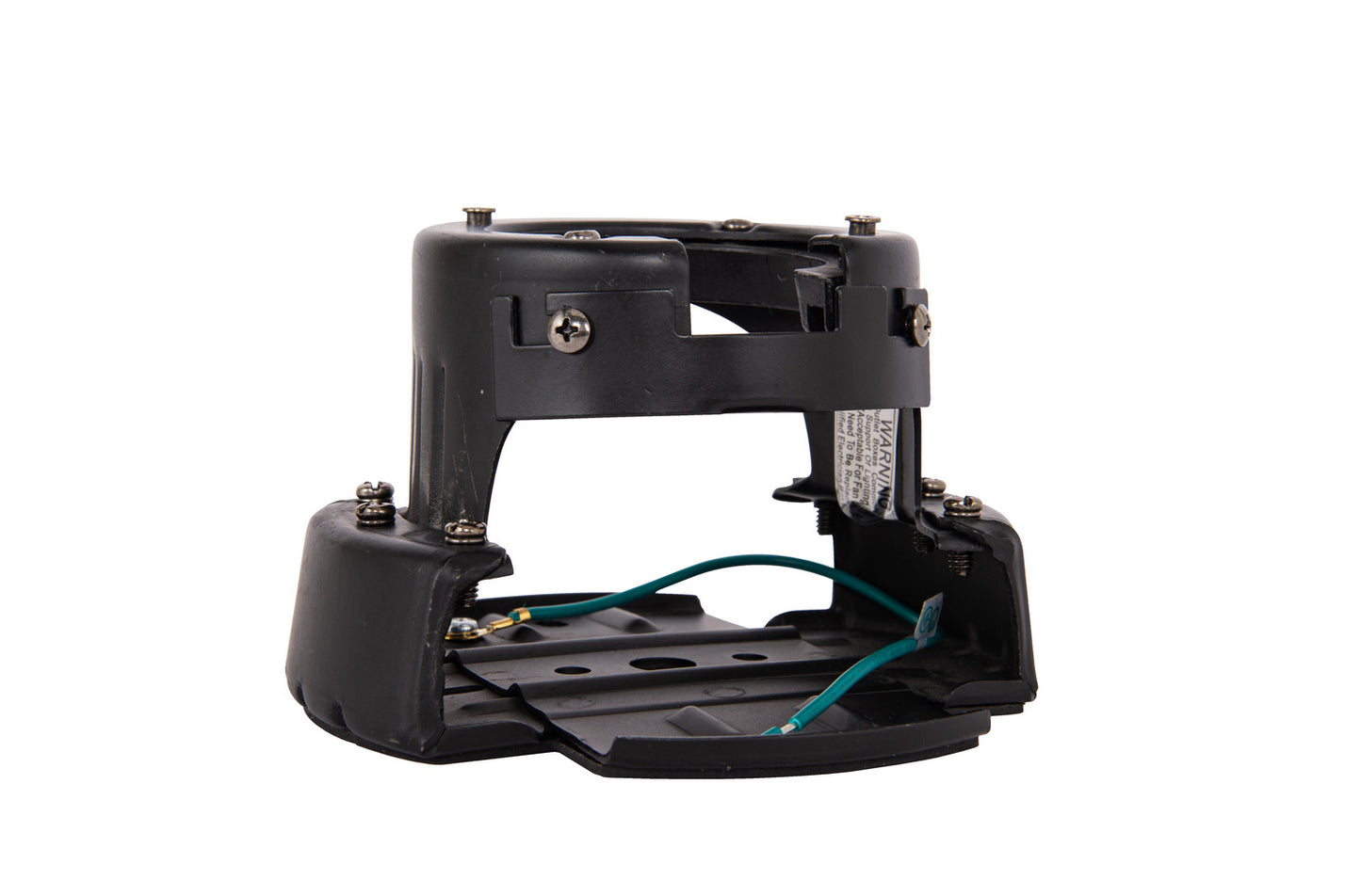 Slope Mount Ceiling Adaptor 39 degree Damp Rated Slope Mount Adapter in Flat Black