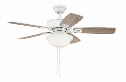 Twist N Click 42" Ceiling Fan in White