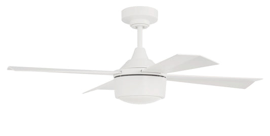 Theo Indoor/Outdoor 42" Ceiling Fan in White