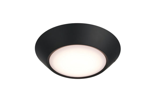 LED Flush LED Flush Mount in Flat Black