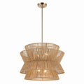 Ophira Four Light Pendant in Champagne Bronze