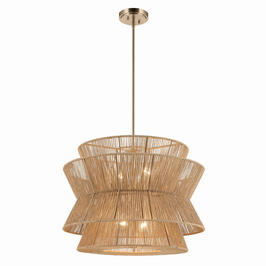 Ophira Four Light Pendant in Champagne Bronze